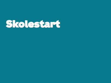 skolestart